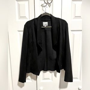 Suede black jacket Medium